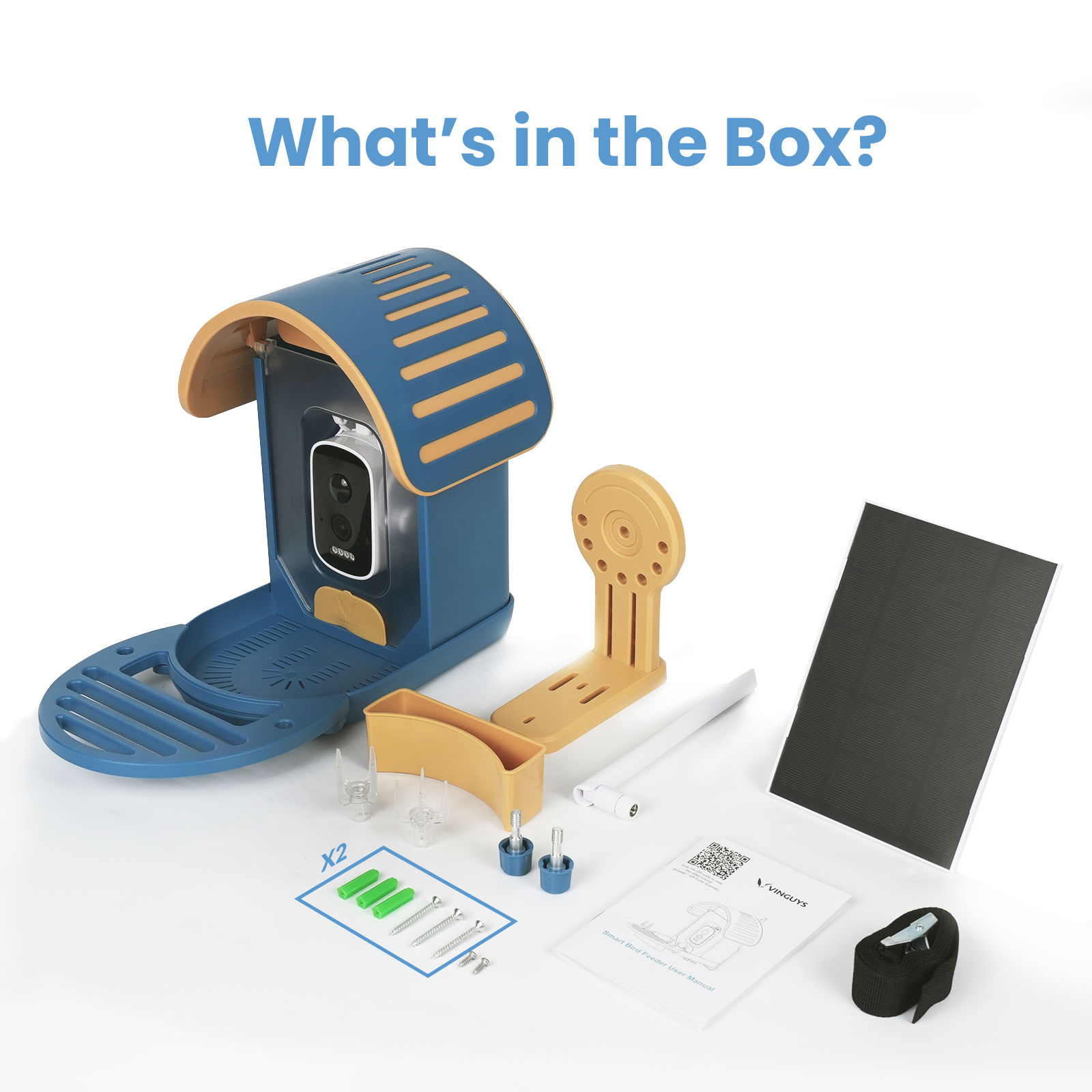 VINGUYS Smart Bird Feeder V-Feeder
